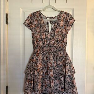 Floral Print Women's Dress